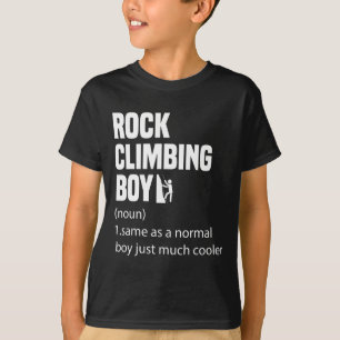 Rots klimmende jongen woordenboek definitie Funny T-shirt