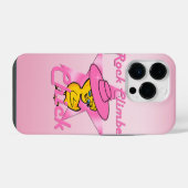 Rots klimmende kuiken #8 iPhone hoesje (Achterkant horizontaal)