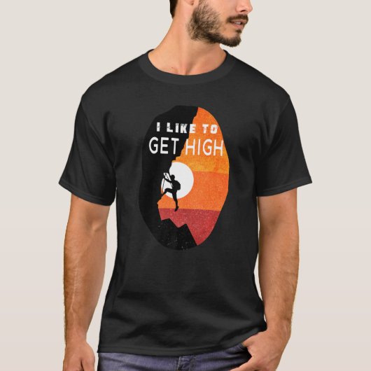 Rots, , klimmer t-shirt (Voorkant)