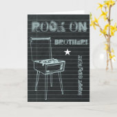 Rots op broer! Gelukkige verjaardagskaart Kaart (Gele Bloem)