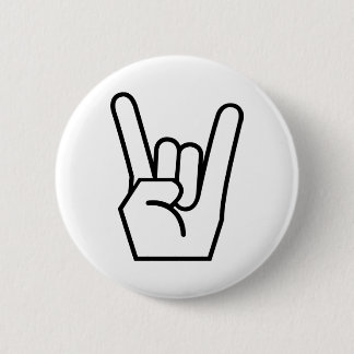 Rots op handbord ronde button 5,7 cm