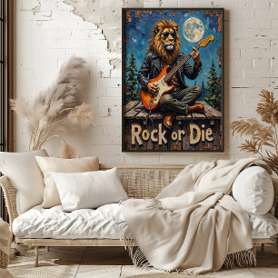 Rots op het dak: Lion's Midnight Blues Poster