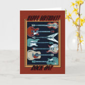 Rots op het Wenskaart van het Patroon van de Kaart (Gele Bloem)