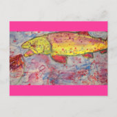 rots op regenbogen briefkaart (Voorkant)