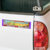 rots op regenbogen bumpersticker (Op Truck)
