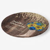 Rots Quinceañera - Rots - Rozen Papieren Bordje (Gekanteld)