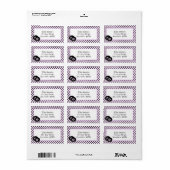 Rots rond de klok etiket (Full Sheet)