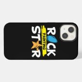 Rots Schilderen Ster Stenen iPhone Hoesje (Achterkant horizontaal)