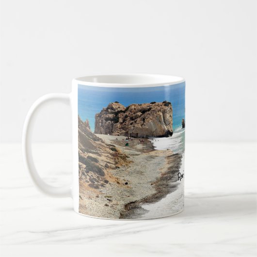 Rots van Aphrordite, Cyprus, Koffiemok (Links)