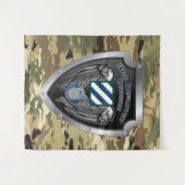 “Rots van de Marne” 3e Infanteriedivisie Wandkleed (Voorkant (horizontaal))