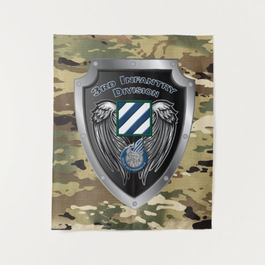 “Rots van de Marne” 3e Infanteriedivisie Wandkleed (Voorkant)
