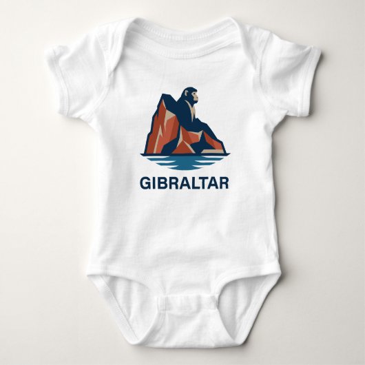 Rots van Gibraltar Romper (Voorkant)