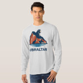 Rots van Gibraltar T-shirt (Voorkant volledig)