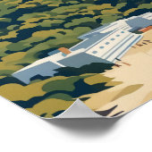 Rots van Gibraltar Travel Art Poster (Hoek)