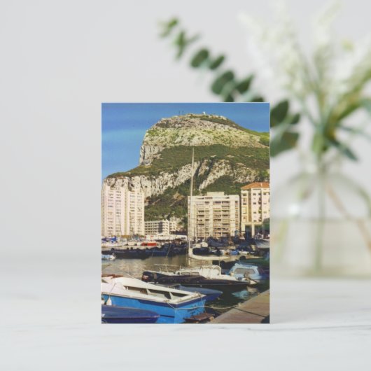 Rots van het Briefkaart van Gibraltar (Staand voorkant)
