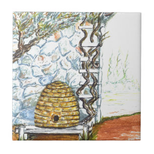 rotsachtig gewas tegeltje