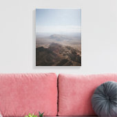 rotsachtig landschap canvas afdruk (Insitu (Woonkamer))