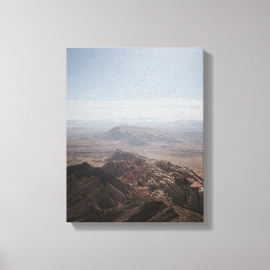 rotsachtig landschap canvas afdruk (Voorkant)