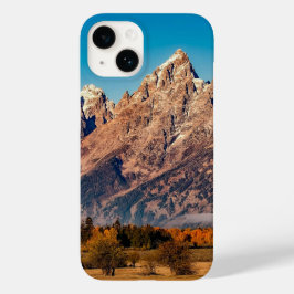 Rotsachtige berg afbeelding op iphone hoesje