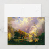 Rotsachtige bergen briefkaart (Voorkant / Achterkant)