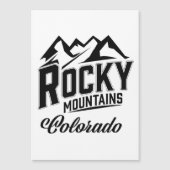Rotsachtige Bergen Colorado (Voorkant)