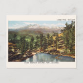 Rotsachtige bergen, colorado LONGS PEAK GEM MEER Briefkaart (Voorkant)