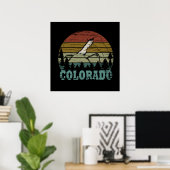 Rotsachtige Bergen Colorado Poster (Thuiskantoor)