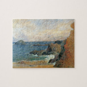 Rotsachtige kust door Paul Gauguin, Vintage Impres Legpuzzel