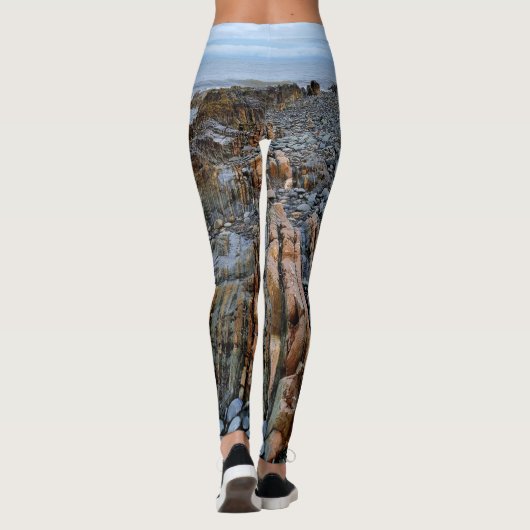 Rotsachtige Leggings (Achterkant)