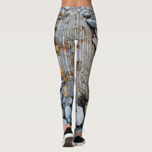Rotsachtige Leggings (Achterkant)