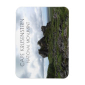 Rotsachtige ontsluiting, Kaap Krusenstern, Alaska Magneet (Verticaal)