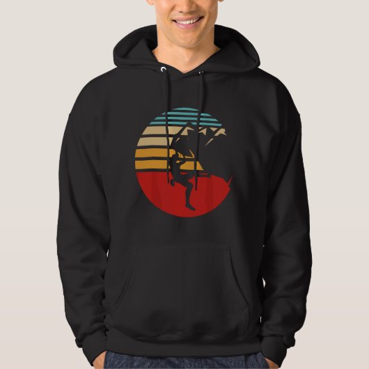 Rotsbeklimmer Hobby Klimmer Klimmen Hoodie (Voorkant)