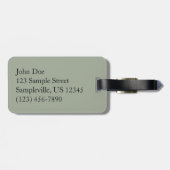 Rotsbeklimmers op El Capitan Bagagelabel (Achterkant horizontaal)