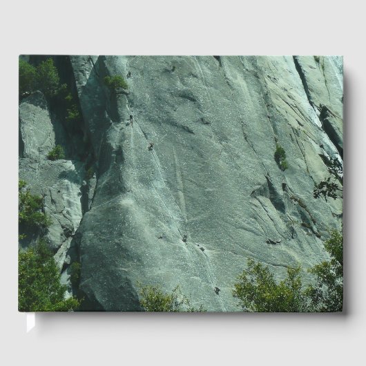 Rotsbeklimmers op El Capitan Gastenboek (Voorkant)