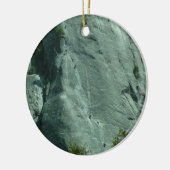 Rotsbeklimmers op El Capitan Keramisch Ornament (Links)