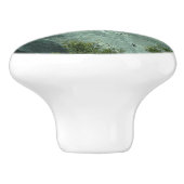 Rotsbeklimmers op El Capitan Keramische Knop (Zijkant)