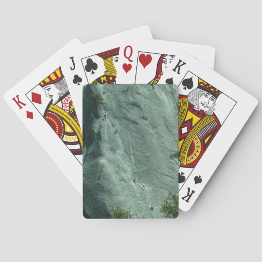 Rotsbeklimmers op El Capitan Pokerkaarten (Achterkant)