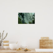 Rotsbeklimmers op El Capitan Poster (Keuken)