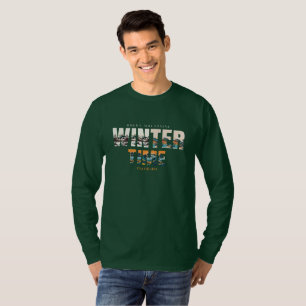 Rotsbergen Winterseizoen Colorado T-shirt