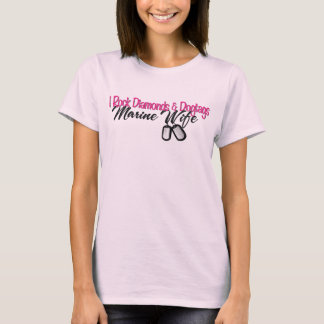 rotsdiamanten en labels - marineproducten t-shirt