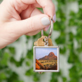 Rotse rotsformatie en vlakte, Spitzkoppe, Erongo Sleutelhanger (Hand)