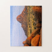 Rotseiland en vlakte, Spitzkoppe, Erongo Legpuzzel (Verticaal)