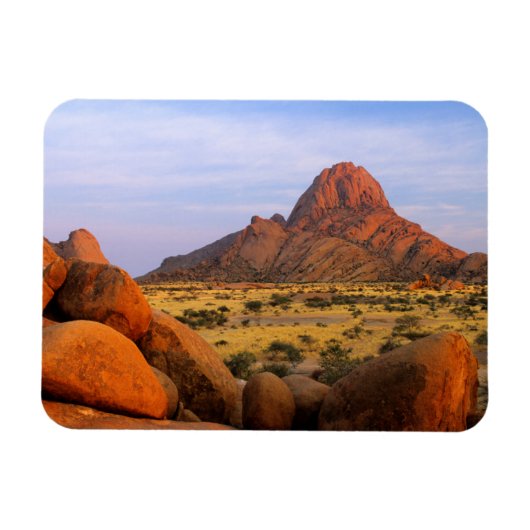 Rotseiland en vlakte, Spitzkoppe, Erongo Magneet (Horizontaal)