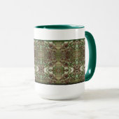 Rotsen en bladeren mok (Voorkant rechts)