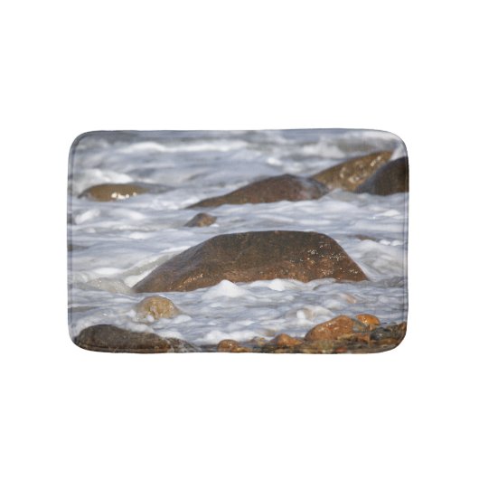 Rotsen en golven badmat (Voorkant)