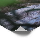 Rotsen en groen poster (Hoek)