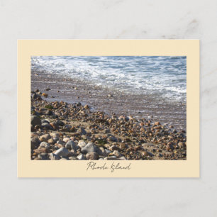 Rotsen Golven Rhode Island Prentbrief Briefkaart