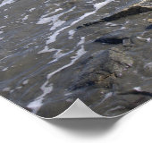 Rotsen in de Oceaan Poster (Hoek)
