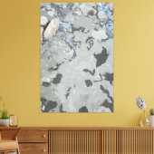 Rotsen In De Rivier Uitgebreide Canvasprint Canvas Afdruk (Insitu (Woonkamer))