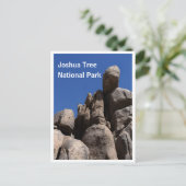 Rotsen in Joshua Tree National Park Briefkaart (Staand voorkant)